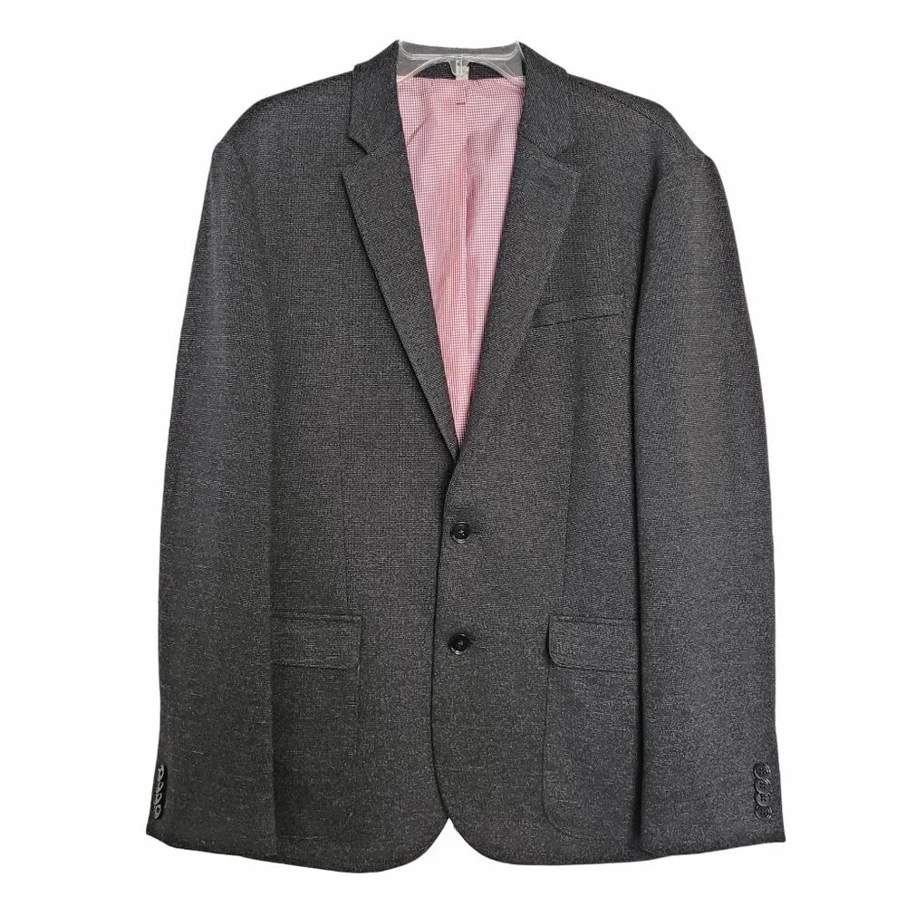 Express Fitted Photographer Ponte Knit Blazer 40R